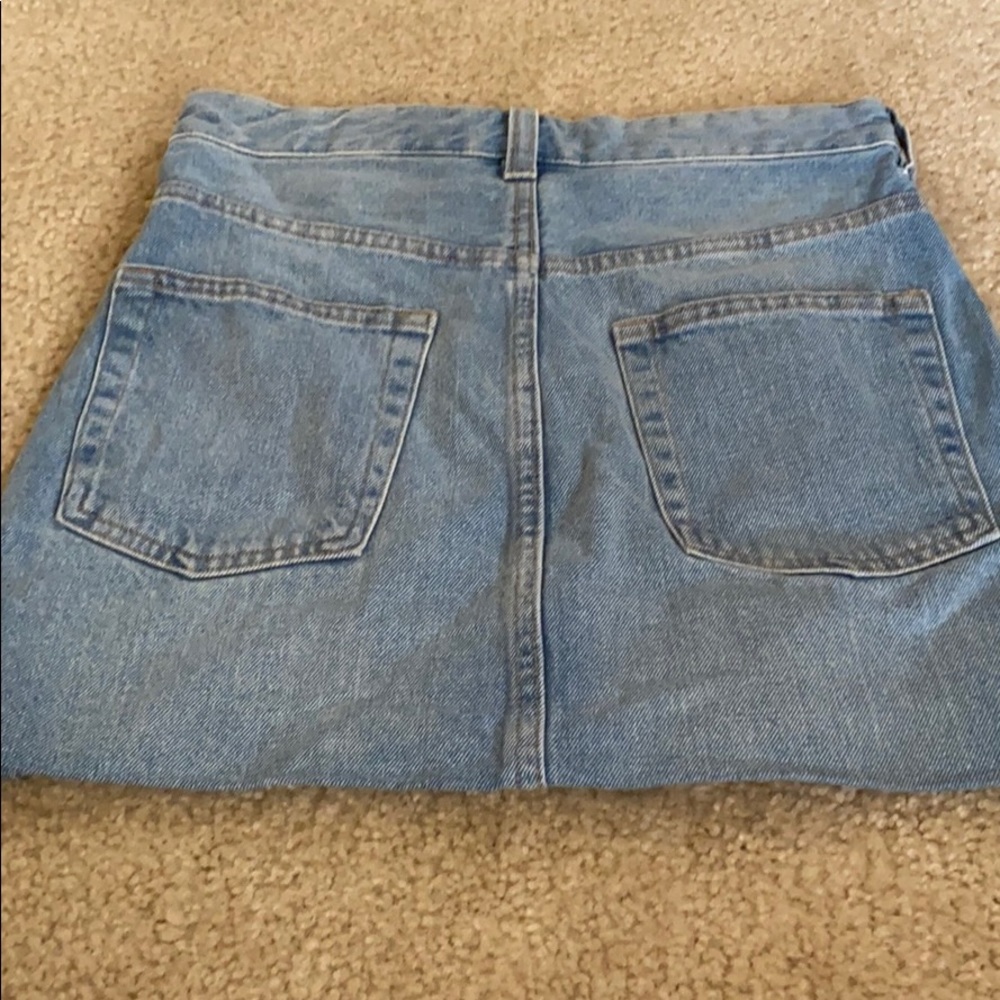 Jean skirt